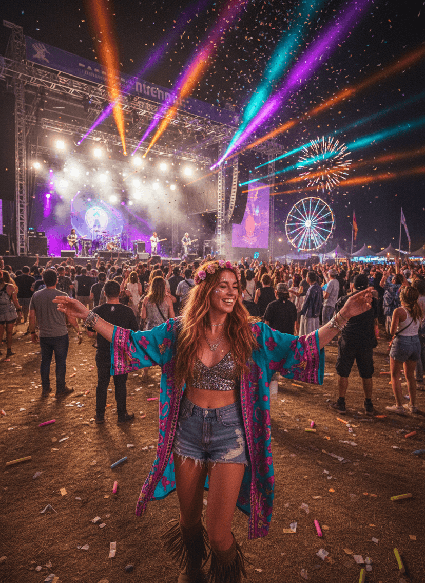 Music Festival Photo Generator